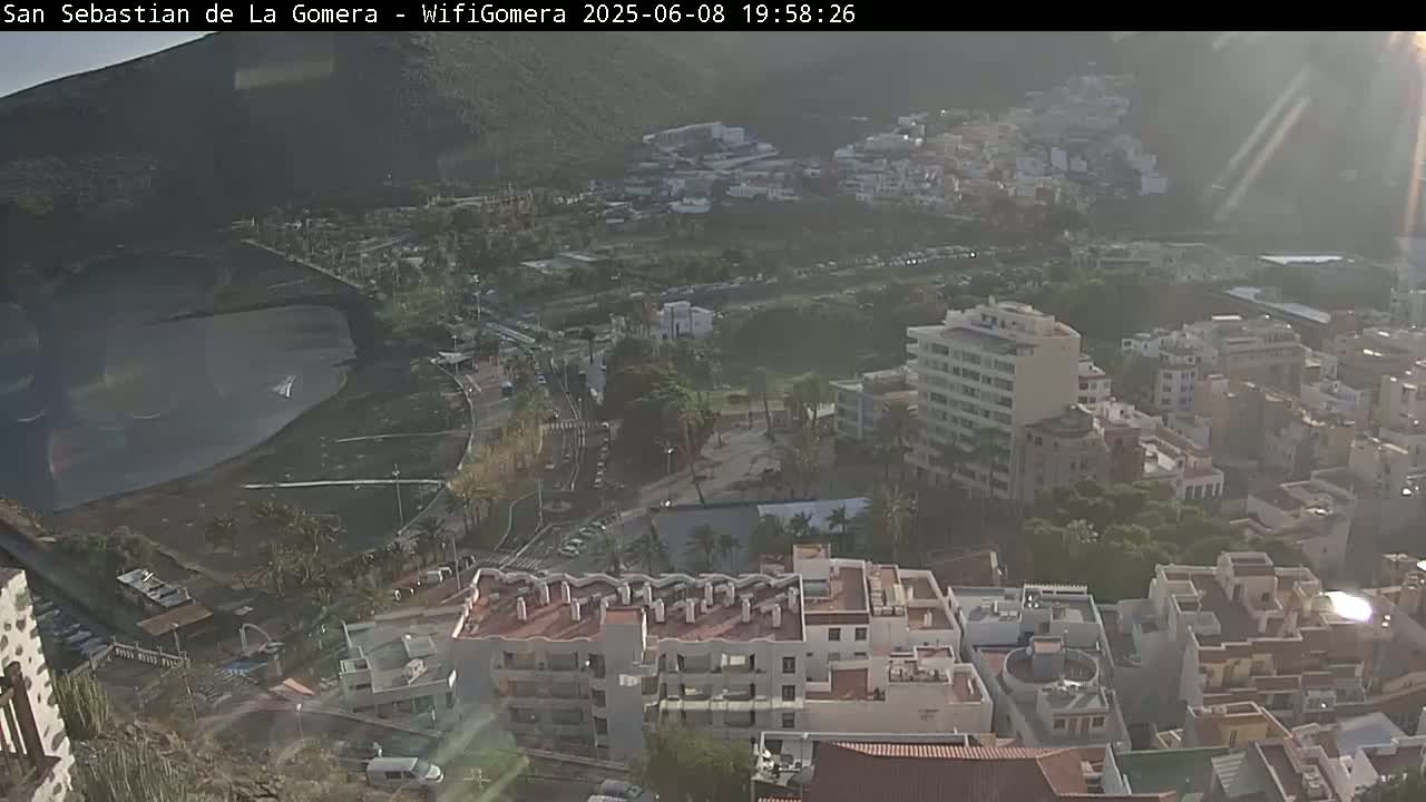 San Sebastian de La Gomera  City Live Cam - Santa Cruz de Tenerife, Canary Islands, Spain