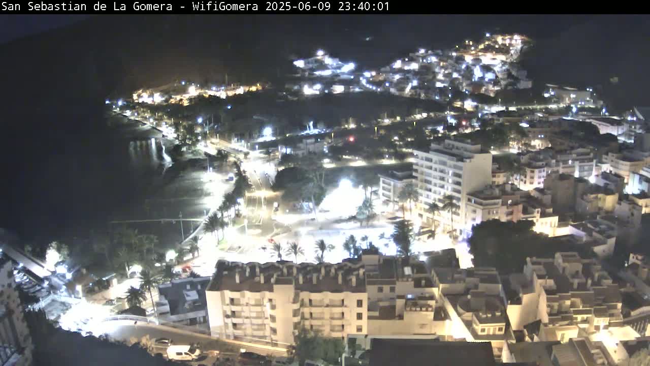 San Sebastian de La Gomera  City Live Cam - Santa Cruz de Tenerife, Canary Islands, Spain