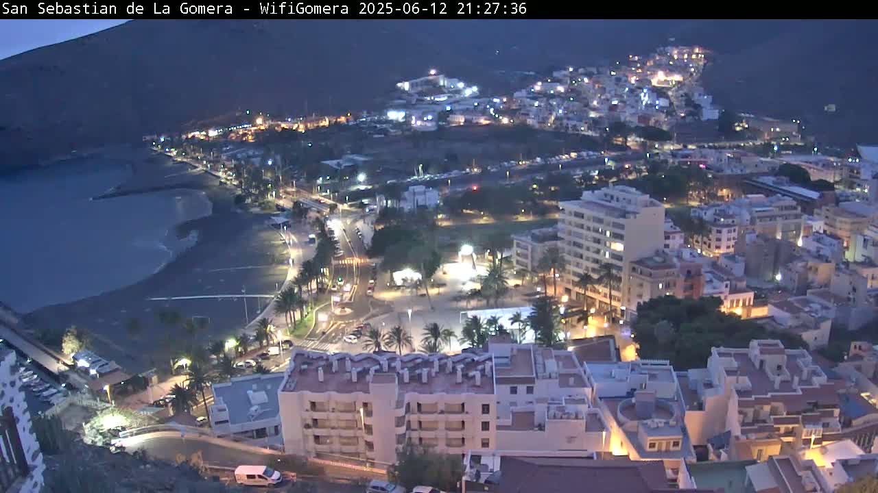 San Sebastian de La Gomera  City Live Cam - Santa Cruz de Tenerife, Canary Islands, Spain