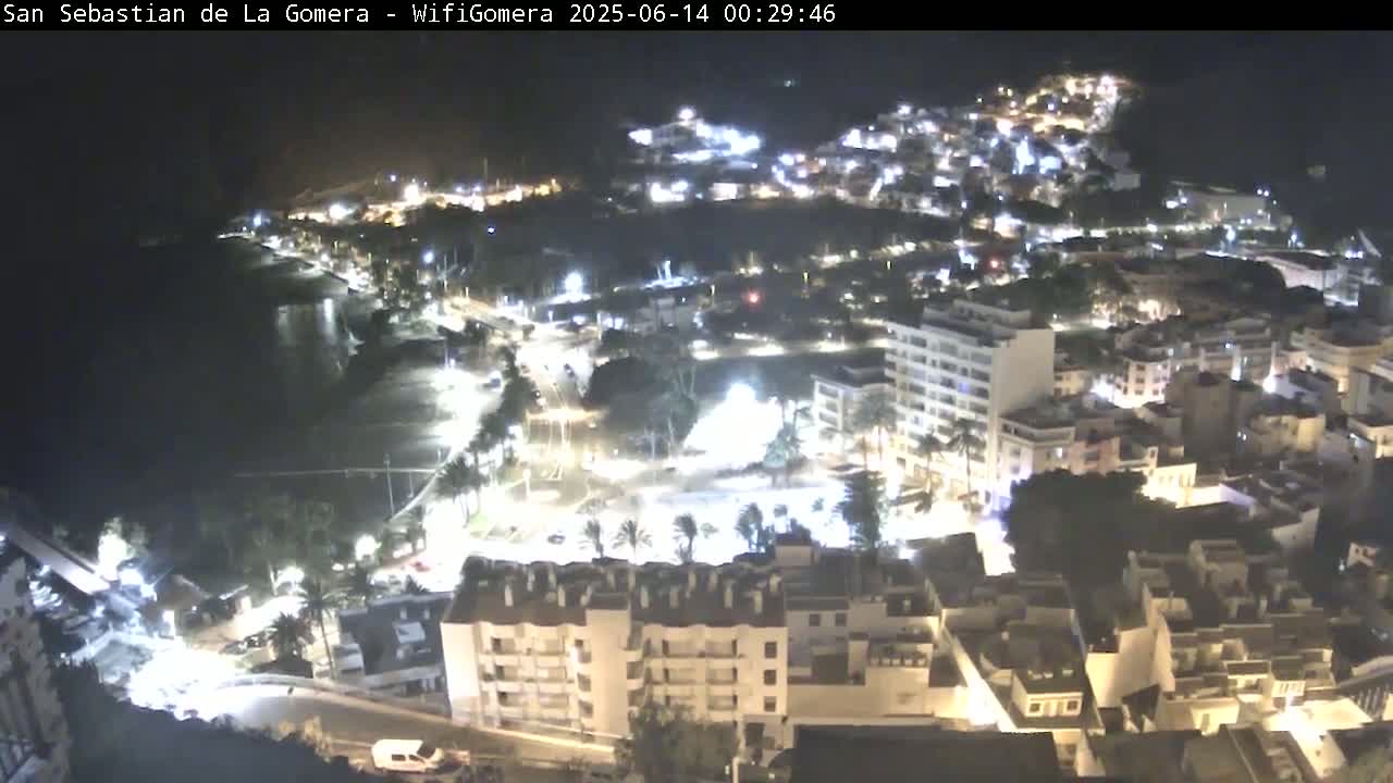 San Sebastian de La Gomera  City Live Cam - Santa Cruz de Tenerife, Canary Islands, Spain