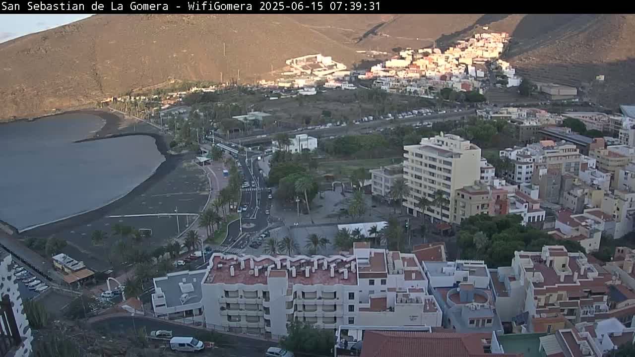 San Sebastian de La Gomera  City Live Cam - Santa Cruz de Tenerife, Canary Islands, Spain