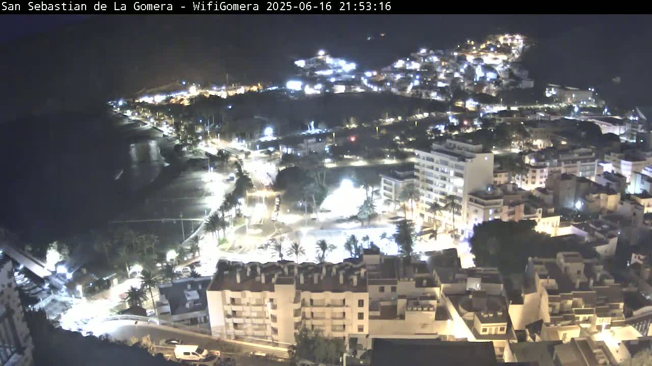 San Sebastian de La Gomera  City Live Cam - Santa Cruz de Tenerife, Canary Islands, Spain