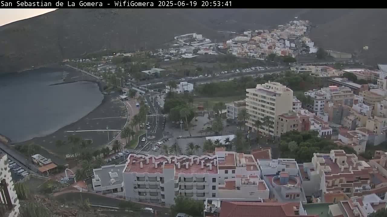 San Sebastian de La Gomera  City Live Cam - Santa Cruz de Tenerife, Canary Islands, Spain