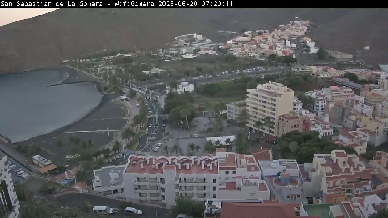 San Sebastian de La Gomera  City Live Cam - Santa Cruz de Tenerife, Canary Islands, Spain
