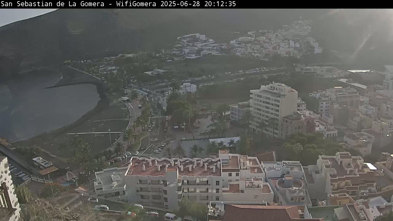 San Sebastian de La Gomera  City Live Cam - Santa Cruz de Tenerife, Canary Islands, Spain