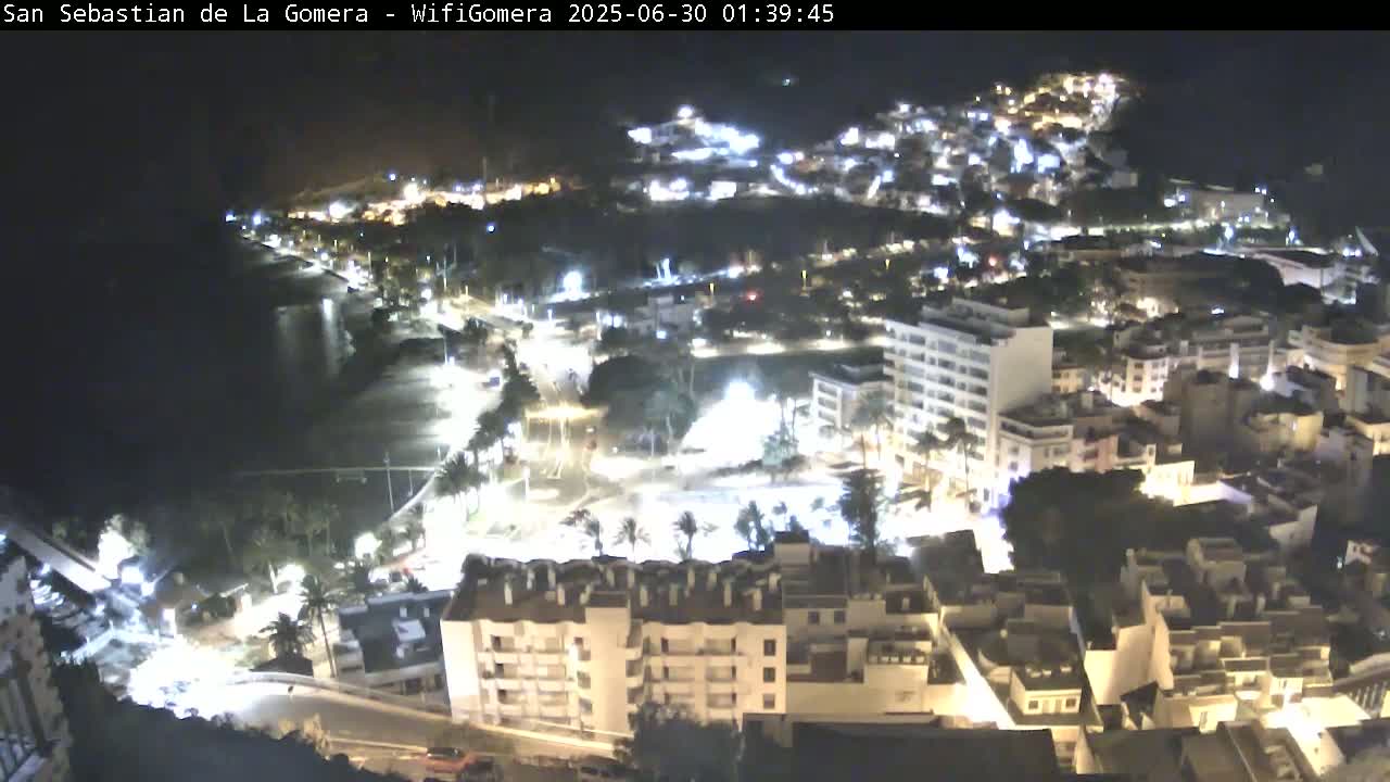 San Sebastian de La Gomera  City Live Cam - Santa Cruz de Tenerife, Canary Islands, Spain