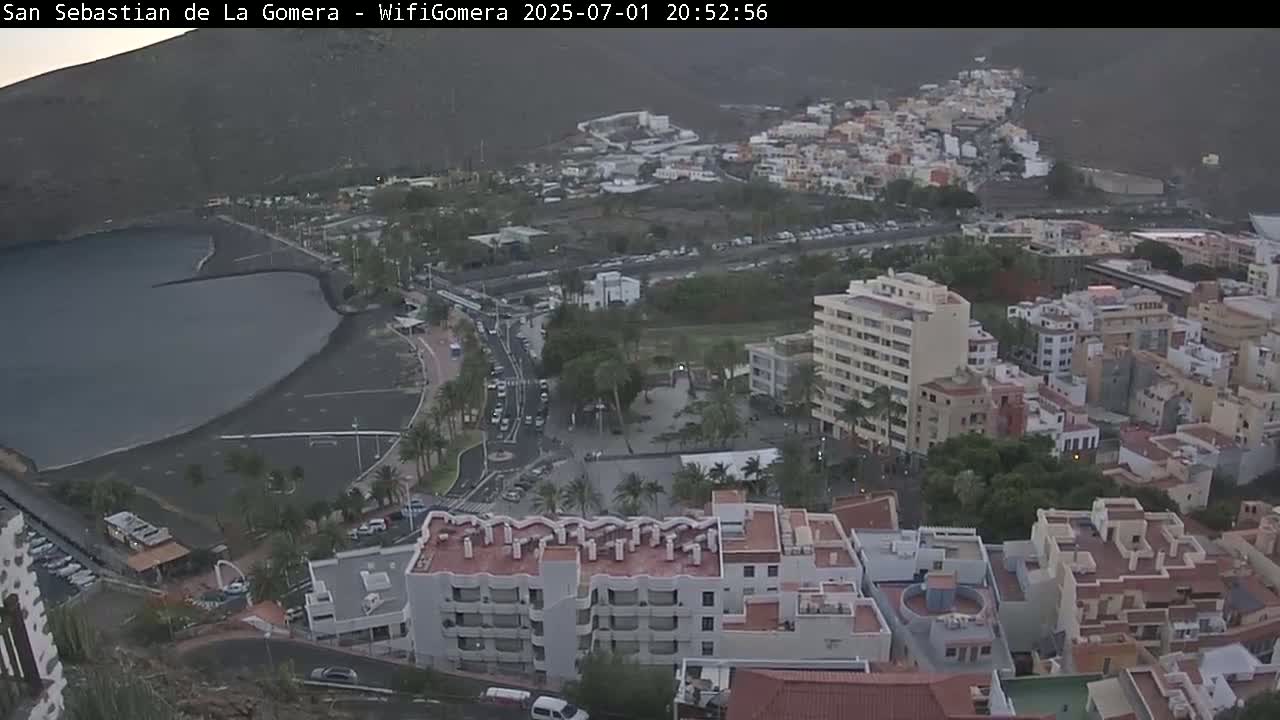 San Sebastian de La Gomera  City Live Cam - Santa Cruz de Tenerife, Canary Islands, Spain