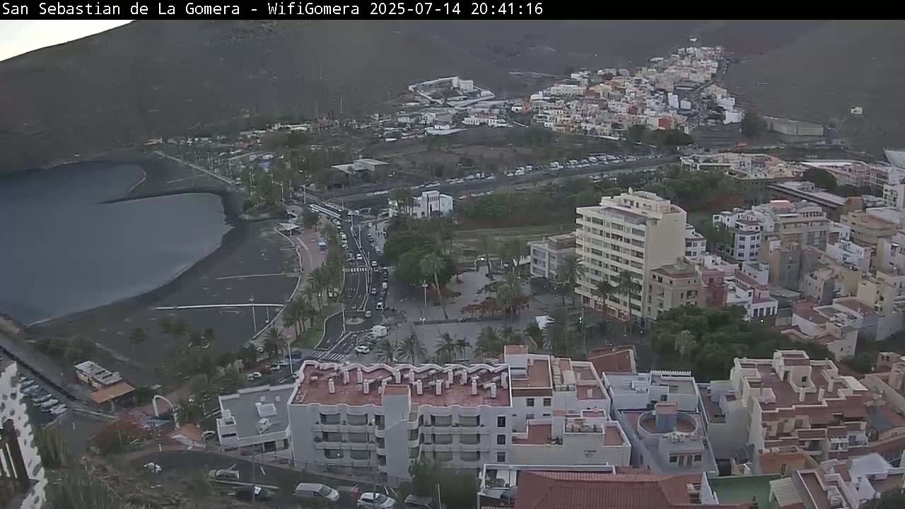San Sebastian de La Gomera  City Live Cam - Santa Cruz de Tenerife, Canary Islands, Spain