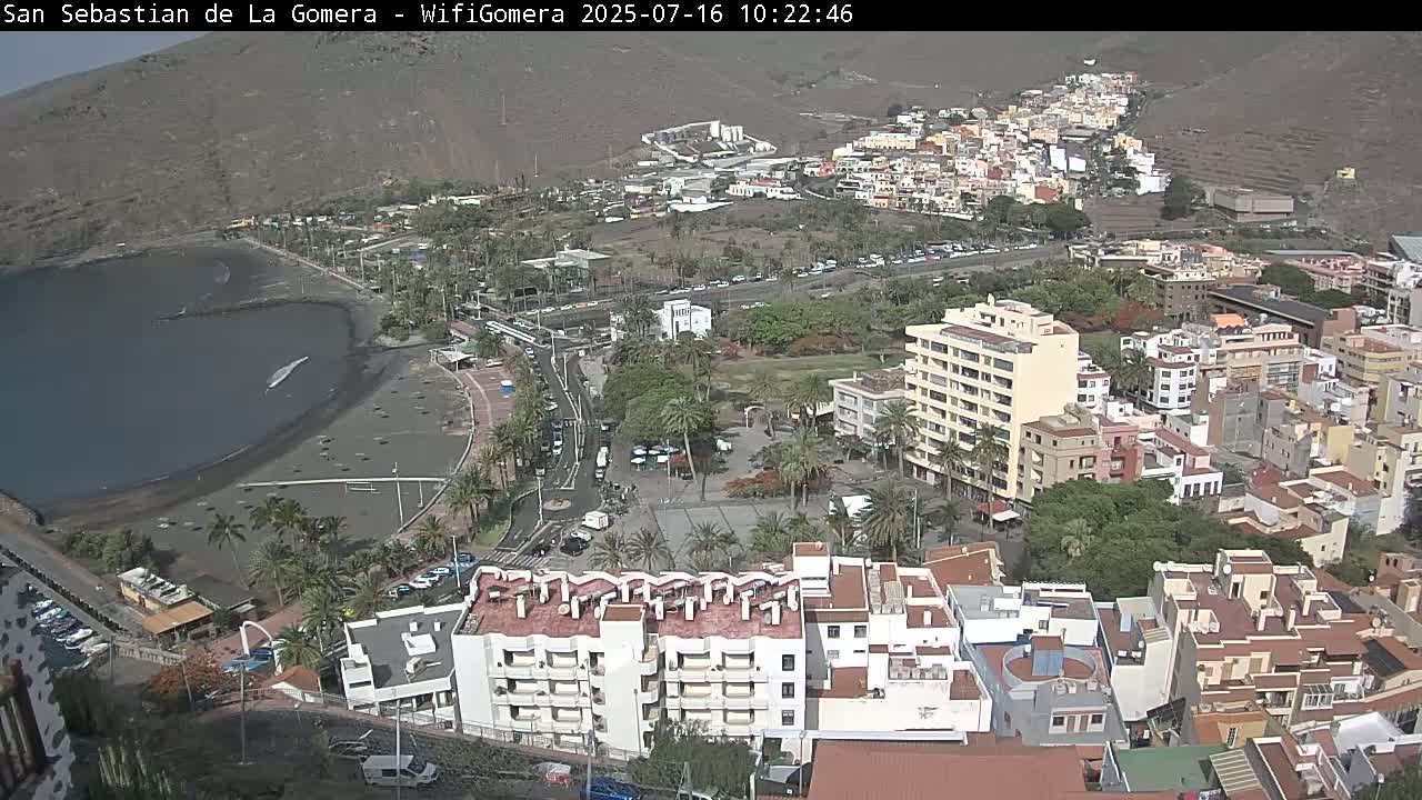 San Sebastian de La Gomera  City Live Cam - Santa Cruz de Tenerife, Canary Islands, Spain