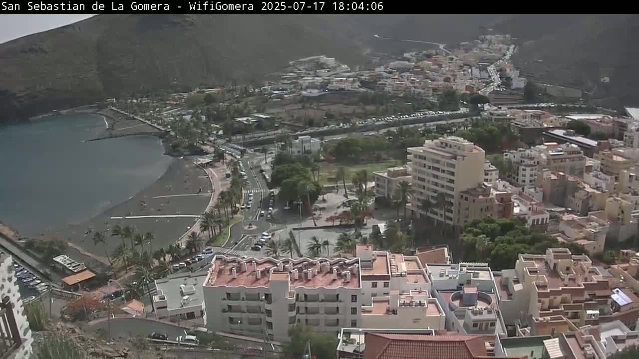 San Sebastian de La Gomera  City Live Cam - Santa Cruz de Tenerife, Canary Islands, Spain