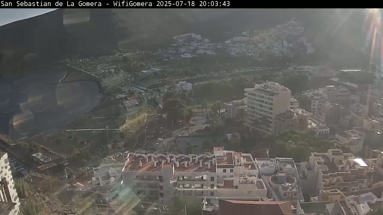 San Sebastian de La Gomera  City Live Cam - Santa Cruz de Tenerife, Canary Islands, Spain