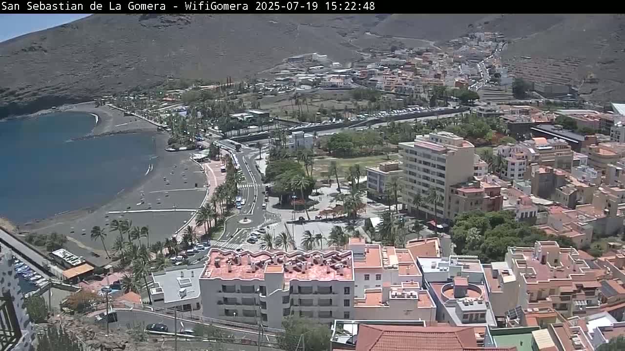 San Sebastian de La Gomera  City Live Cam - Santa Cruz de Tenerife, Canary Islands, Spain