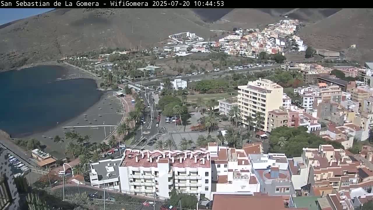 San Sebastian de La Gomera  City Live Cam - Santa Cruz de Tenerife, Canary Islands, Spain
