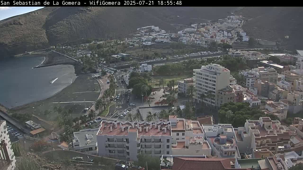 San Sebastian de La Gomera  City Live Cam - Santa Cruz de Tenerife, Canary Islands, Spain