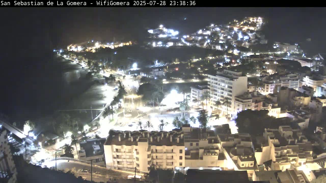 San Sebastian de La Gomera  City Live Cam - Santa Cruz de Tenerife, Canary Islands, Spain