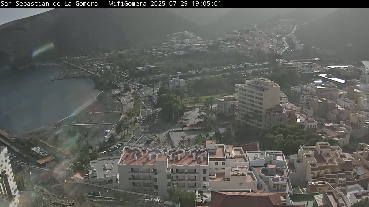 San Sebastian de La Gomera  City Live Cam - Santa Cruz de Tenerife, Canary Islands, Spain