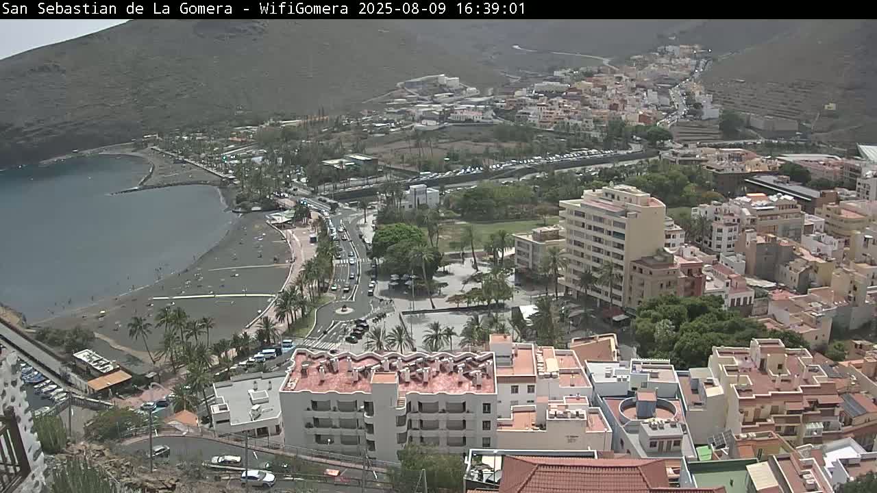 San Sebastian de La Gomera  City Live Cam - Santa Cruz de Tenerife, Canary Islands, Spain
