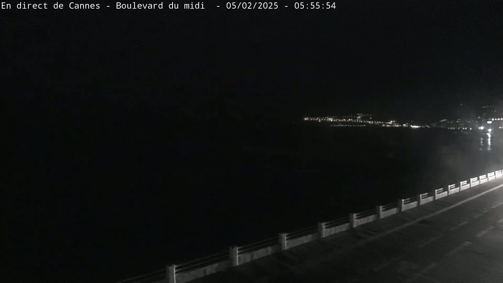 Cannes, Boulevard du Midi Louise Moreau Live Cam - Alpes Maritimes, Provence-Alpes-Côte d'Azur, France