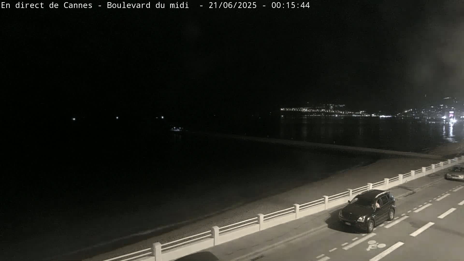 Cannes, Boulevard du Midi Louise Moreau Live Cam - Alpes Maritimes, Provence-Alpes-Côte d'Azur, France