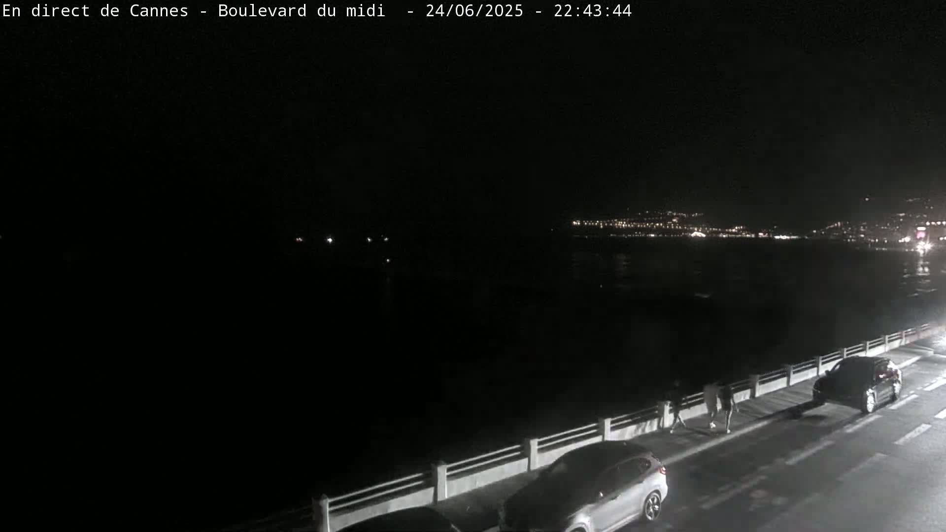 Cannes, Boulevard du Midi Louise Moreau Live Cam - Alpes Maritimes, Provence-Alpes-Côte d'Azur, France