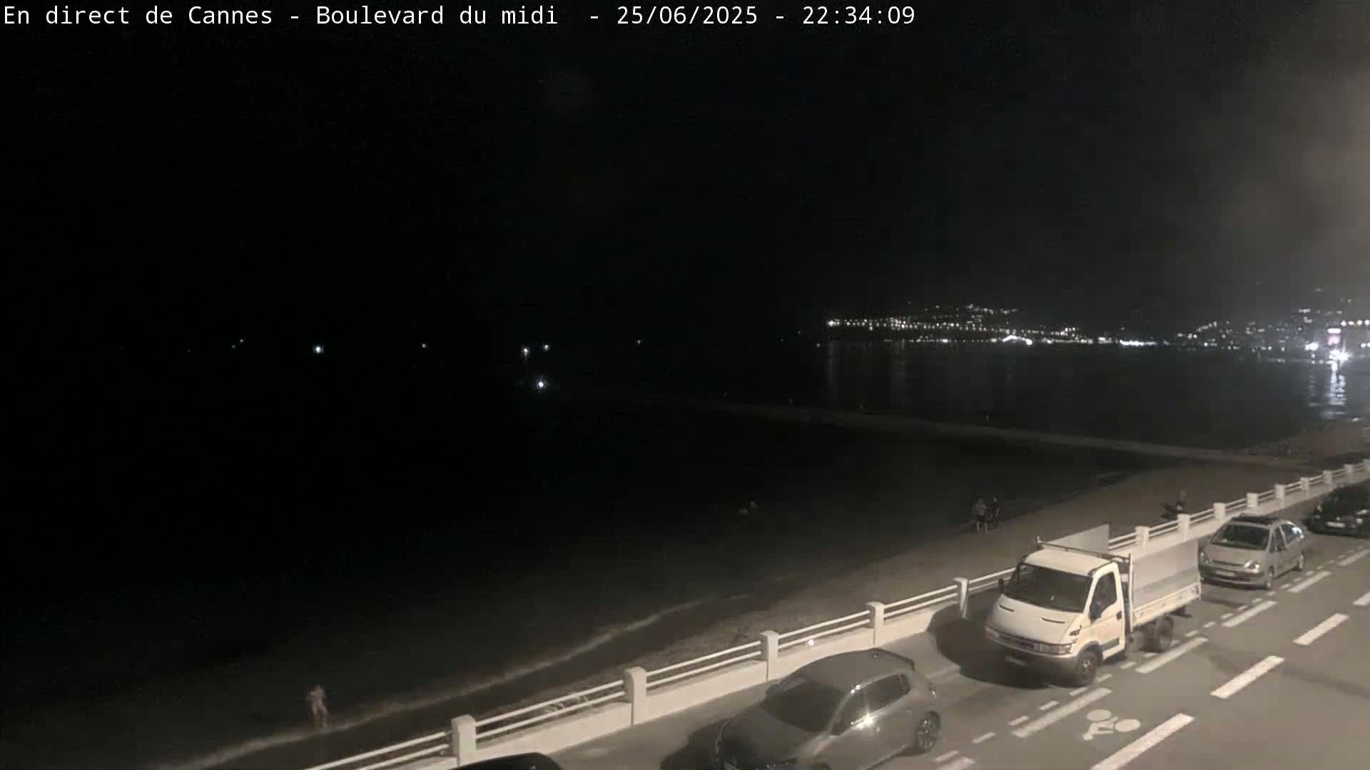 Cannes, Boulevard du Midi Louise Moreau Live Cam - Alpes Maritimes, Provence-Alpes-Côte d'Azur, France