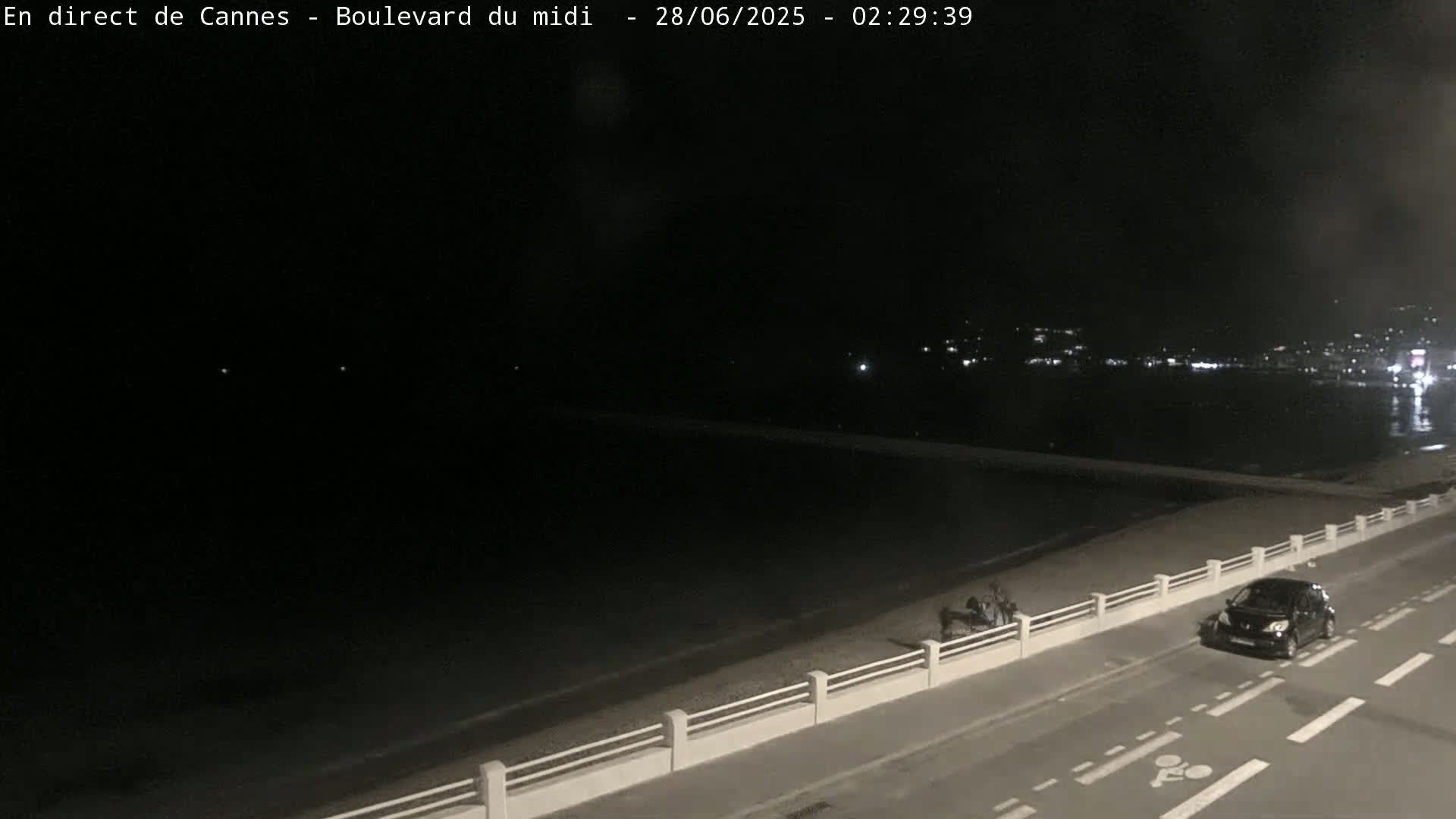 Cannes, Boulevard du Midi Louise Moreau Live Cam - Alpes Maritimes, Provence-Alpes-Côte d'Azur, France