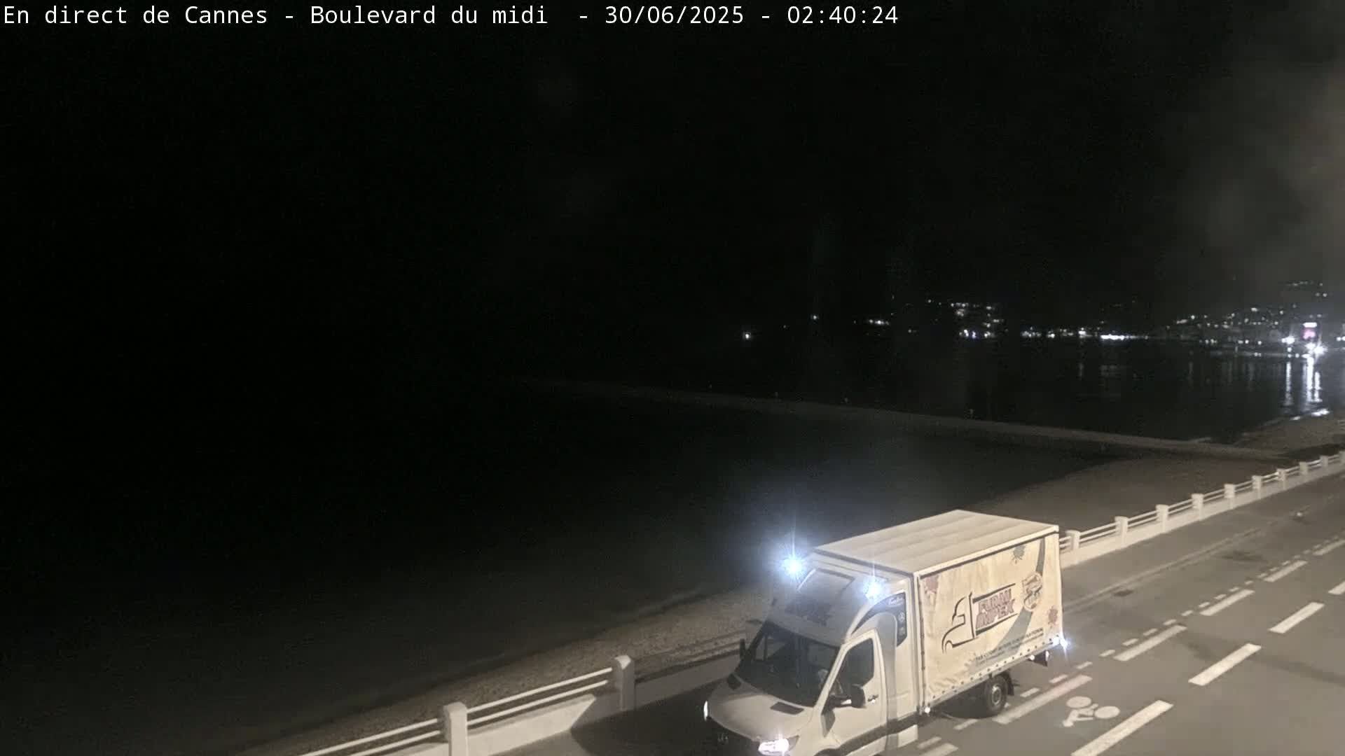 Cannes, Boulevard du Midi Louise Moreau Live Cam - Alpes Maritimes, Provence-Alpes-Côte d'Azur, France