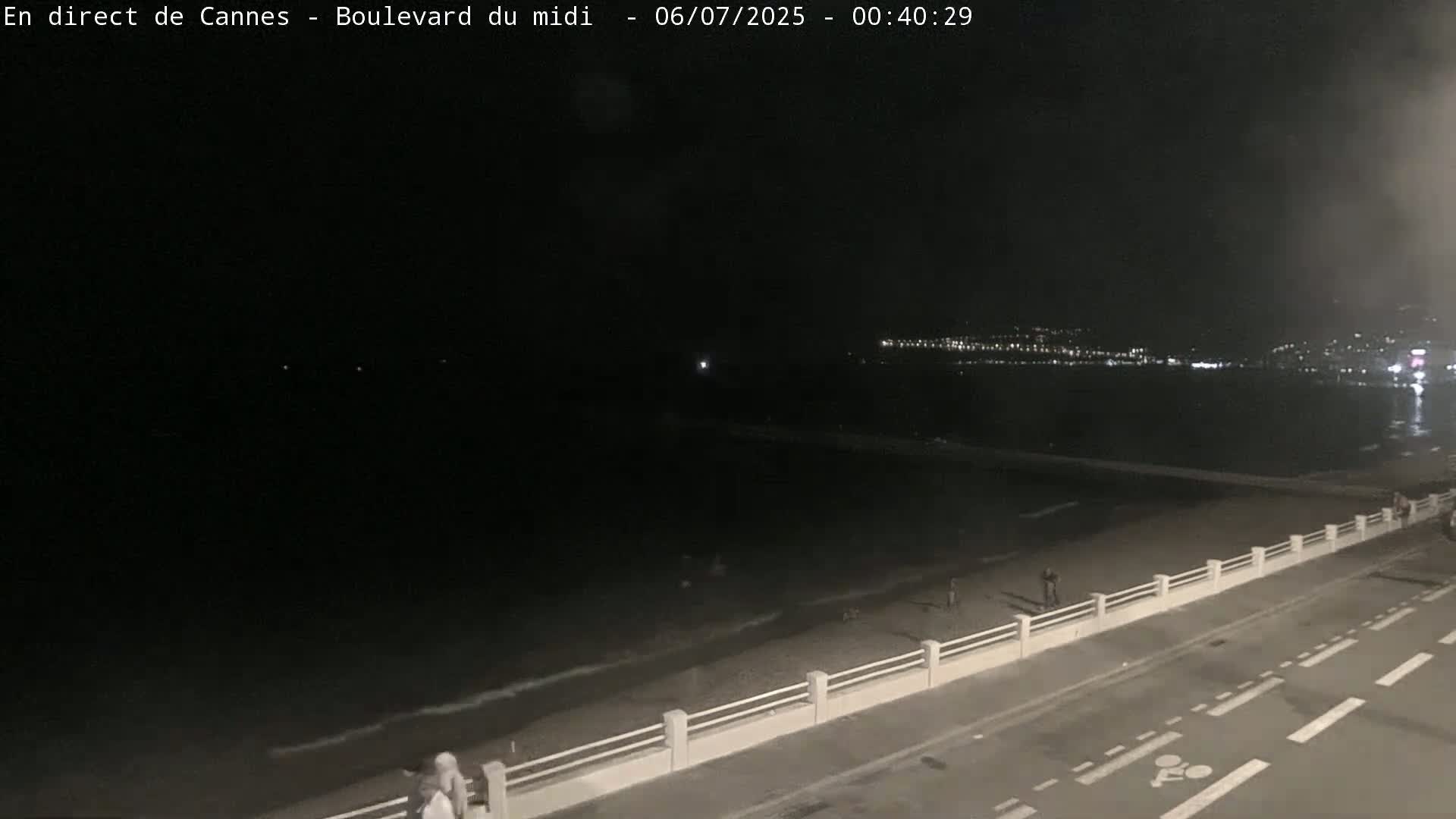 Cannes, Boulevard du Midi Louise Moreau Live Cam - Alpes Maritimes, Provence-Alpes-Côte d'Azur, France