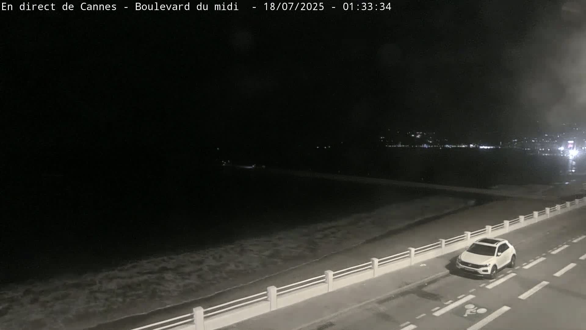 Cannes, Boulevard du Midi Louise Moreau Live Cam - Alpes Maritimes, Provence-Alpes-Côte d'Azur, France