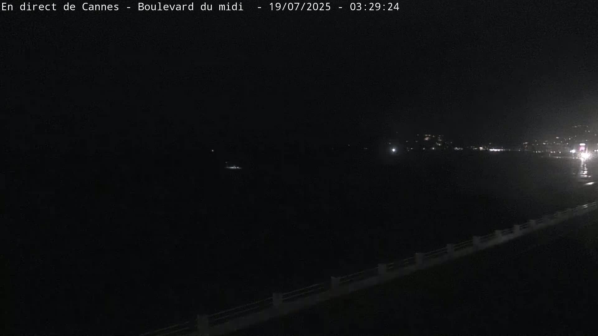 Cannes, Boulevard du Midi Louise Moreau Live Cam - Alpes Maritimes, Provence-Alpes-Côte d'Azur, France