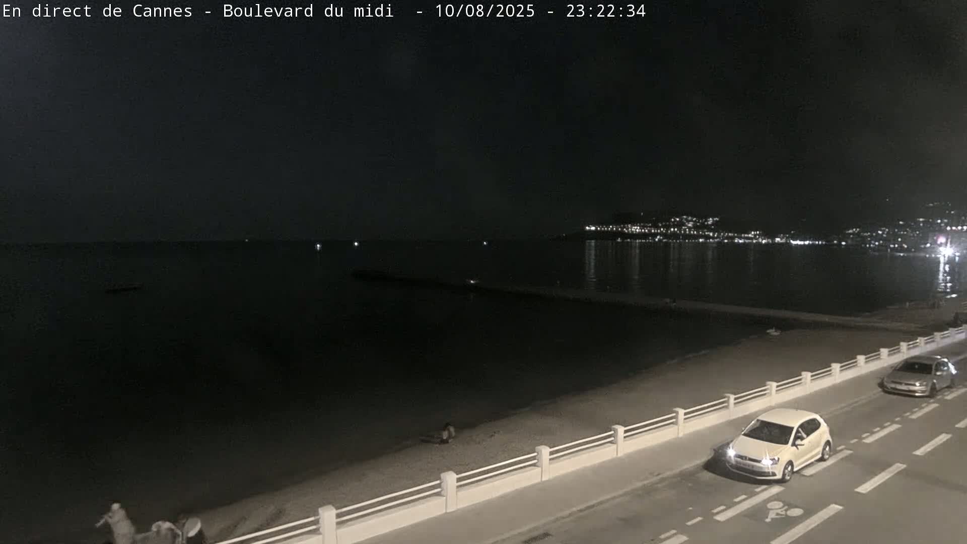 Cannes, Boulevard du Midi Louise Moreau Live Cam - Alpes Maritimes, Provence-Alpes-Côte d'Azur, France