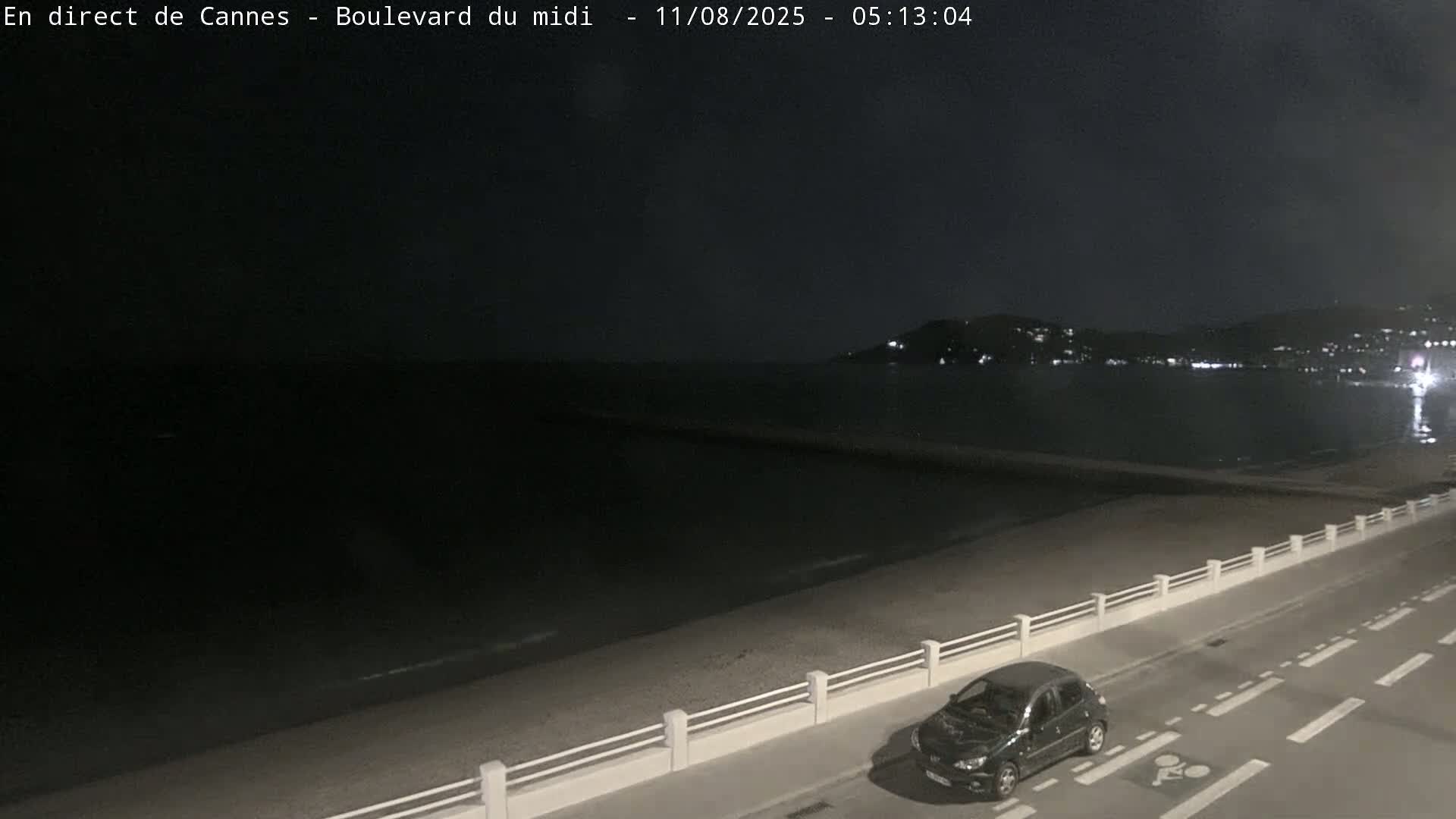 Cannes, Boulevard du Midi Louise Moreau Live Cam - Alpes Maritimes, Provence-Alpes-Côte d'Azur, France