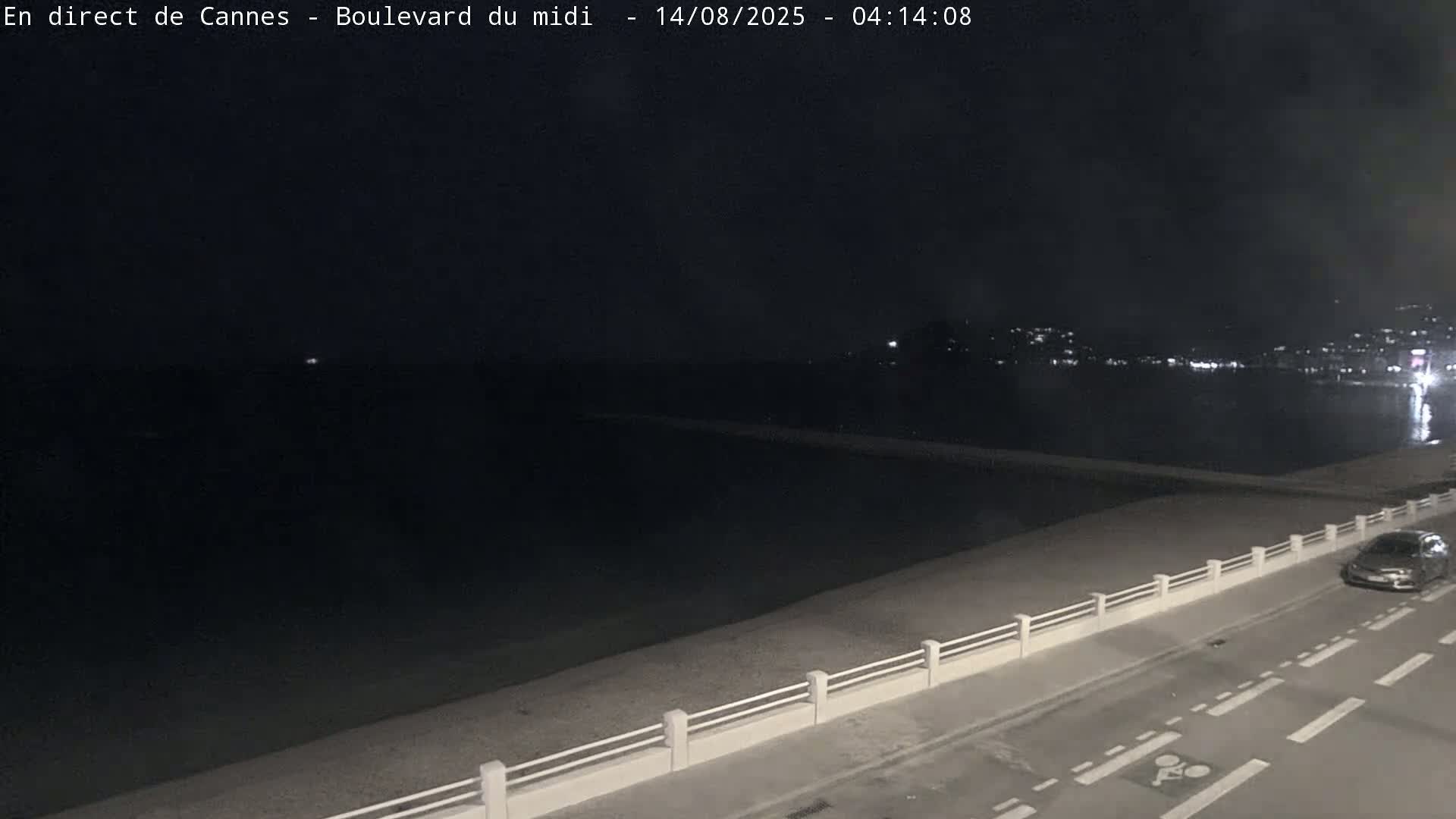 Cannes, Boulevard du Midi Louise Moreau Live Cam - Alpes Maritimes, Provence-Alpes-Côte d'Azur, France