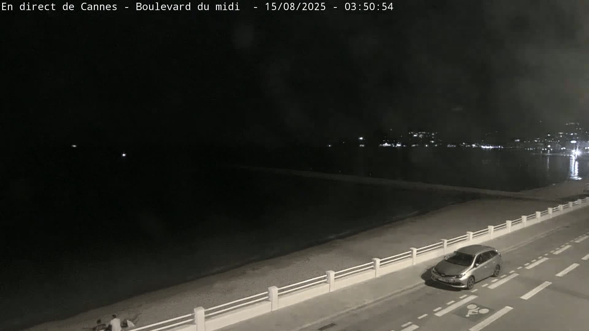 Cannes, Boulevard du Midi Louise Moreau Live Cam - Alpes Maritimes, Provence-Alpes-Côte d'Azur, France