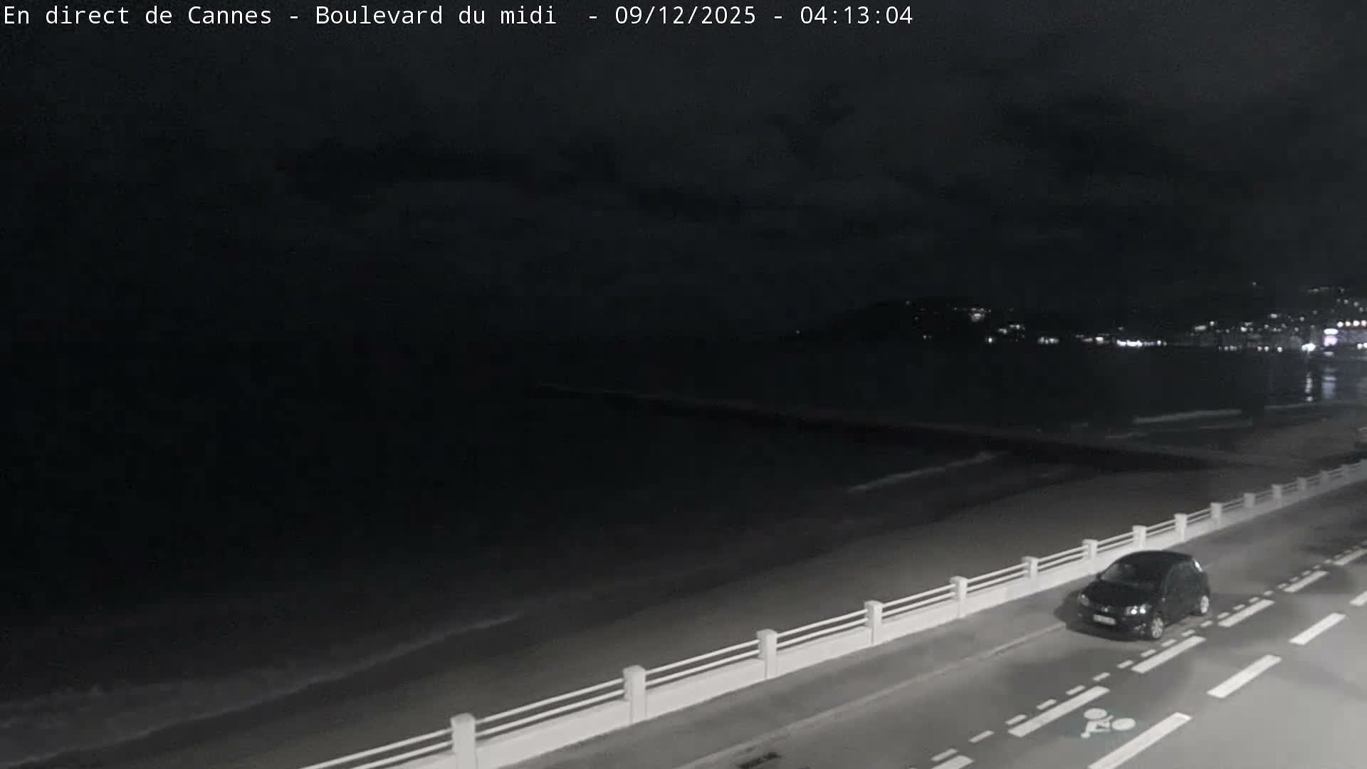 Cannes, Boulevard du Midi Louise Moreau Live Cam - Alpes Maritimes, Provence-Alpes-Côte d'Azur, France