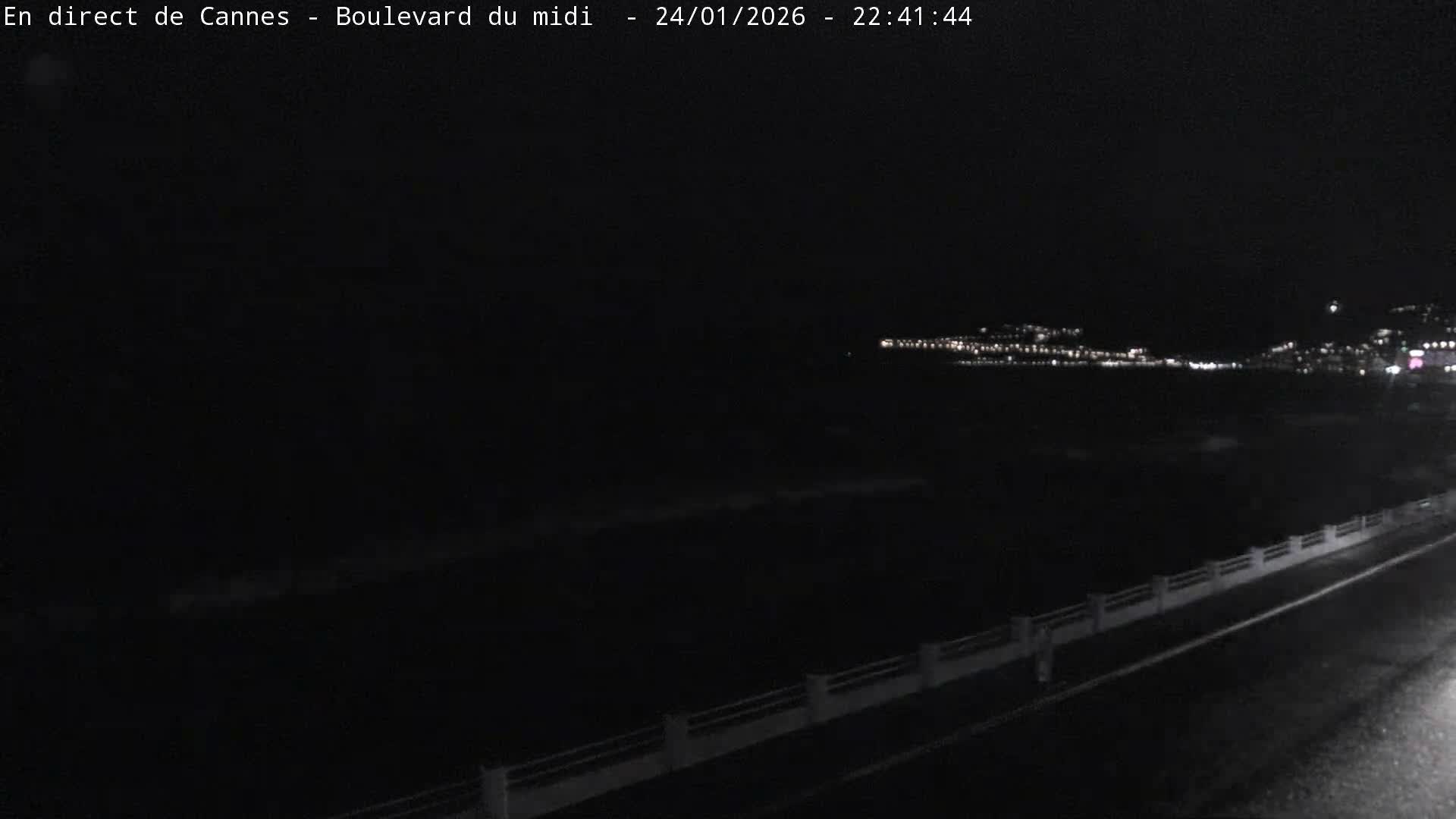 Cannes, Boulevard du Midi Louise Moreau Live Cam - Alpes Maritimes, Provence-Alpes-Côte d'Azur, France
