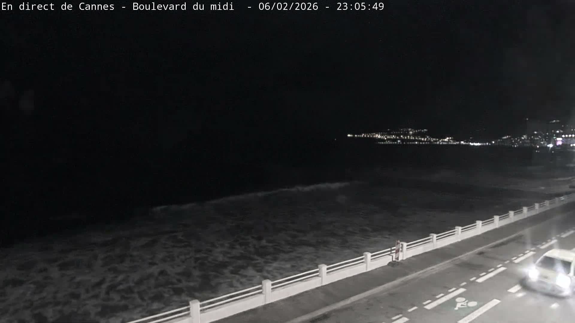 Cannes, Boulevard du Midi Louise Moreau Live Cam - Alpes Maritimes, Provence-Alpes-Côte d'Azur, France