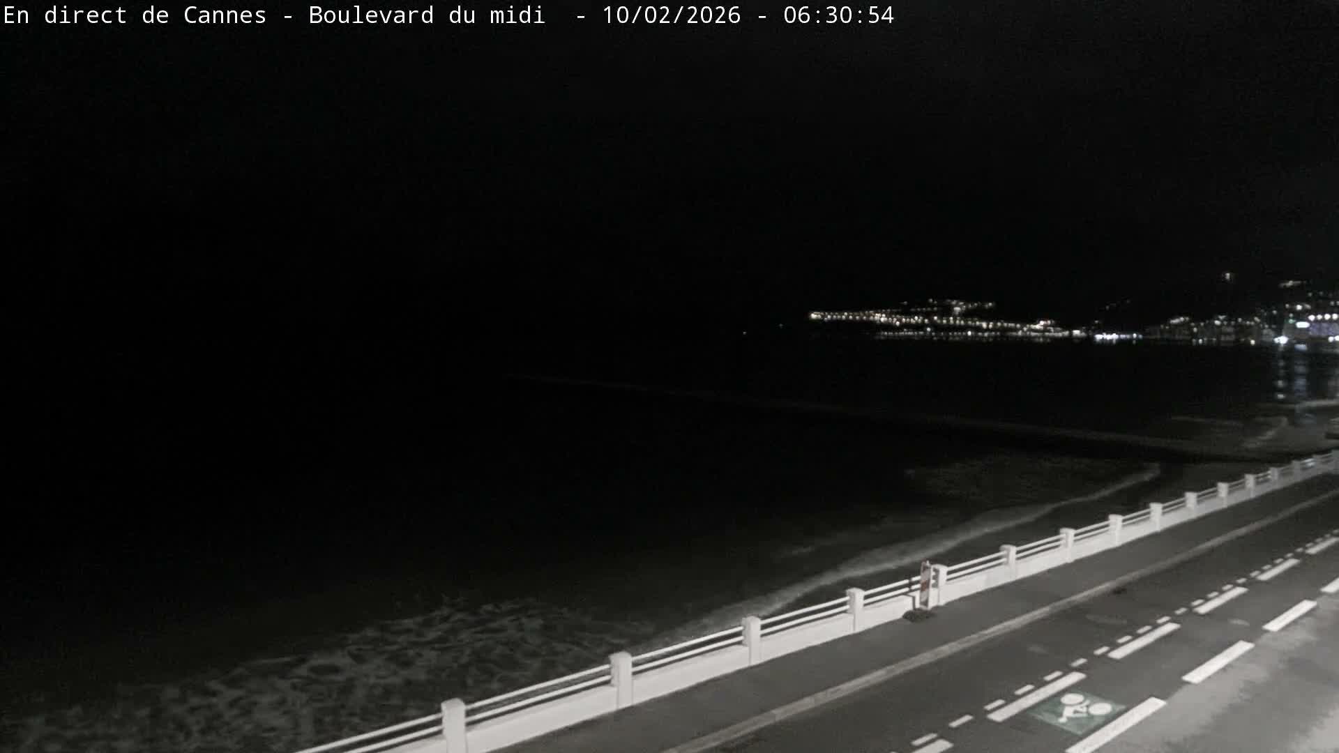 Cannes, Boulevard du Midi Louise Moreau Live Cam - Alpes Maritimes, Provence-Alpes-Côte d'Azur, France