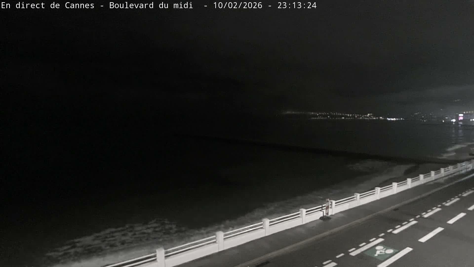 Cannes, Boulevard du Midi Louise Moreau Live Cam - Alpes Maritimes, Provence-Alpes-Côte d'Azur, France