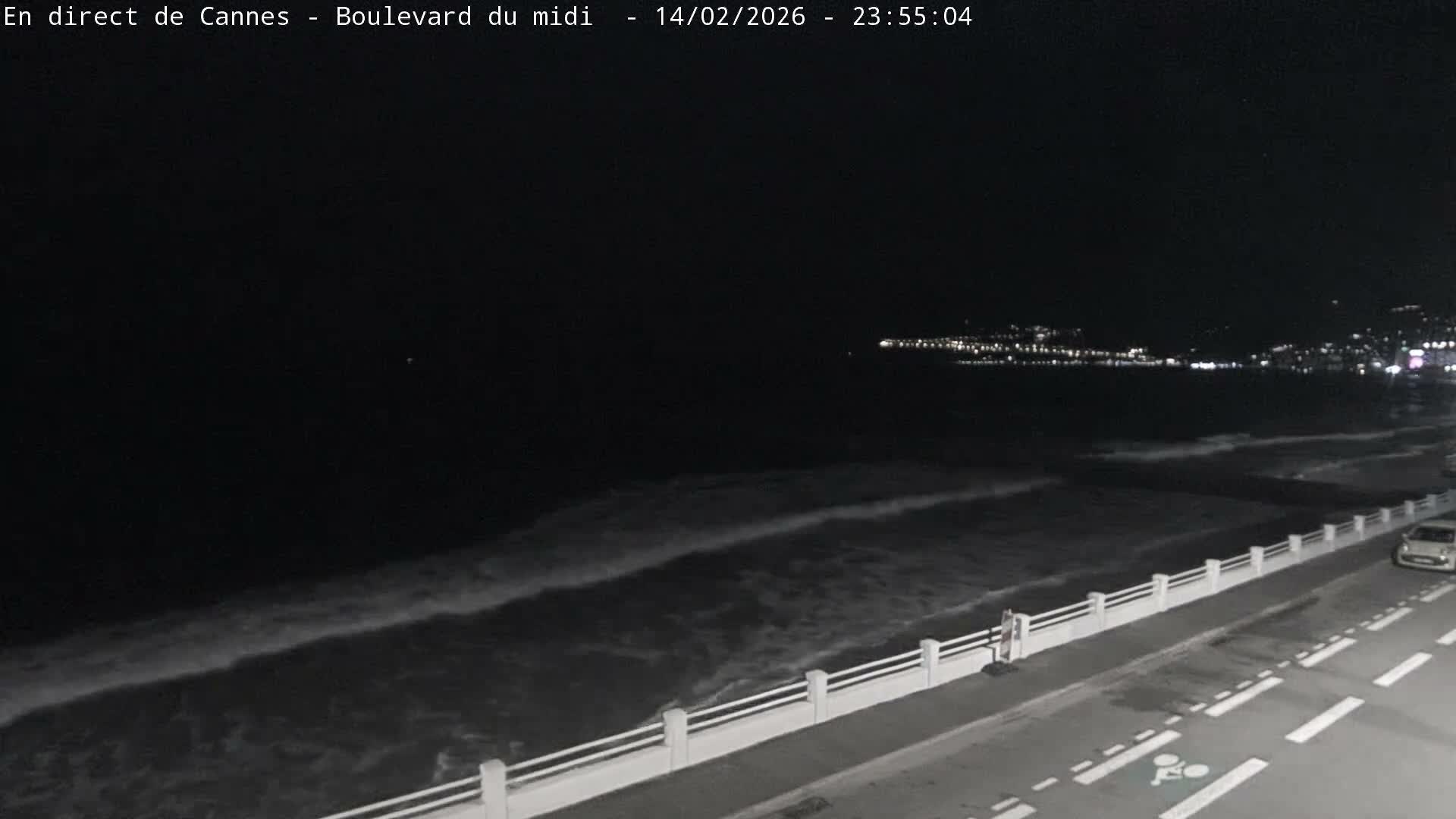Cannes, Boulevard du Midi Louise Moreau Live Cam - Alpes Maritimes, Provence-Alpes-Côte d'Azur, France