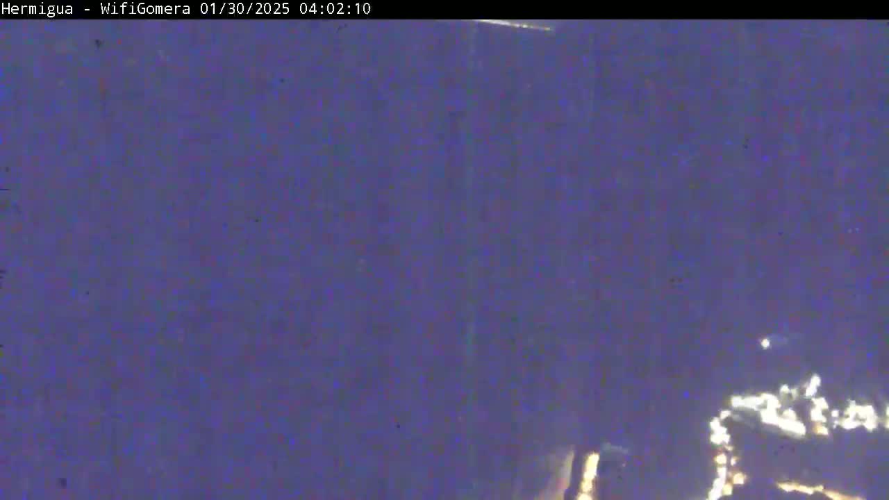 La Gomera ,Hermigua Live Cam - Santa Cruz de Tenerife, Canary Islands, Spain