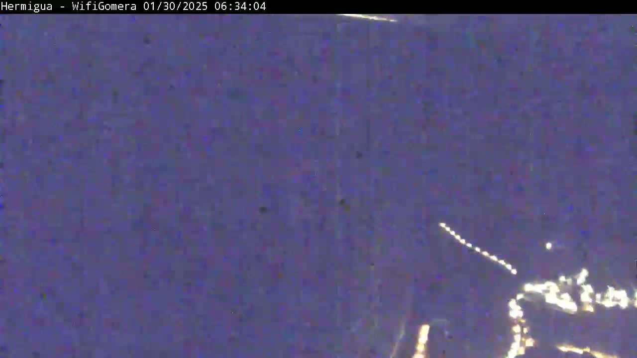La Gomera ,Hermigua Live Cam - Santa Cruz de Tenerife, Canary Islands, Spain