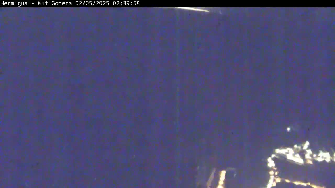 La Gomera ,Hermigua Live Cam - Santa Cruz de Tenerife, Canary Islands, Spain