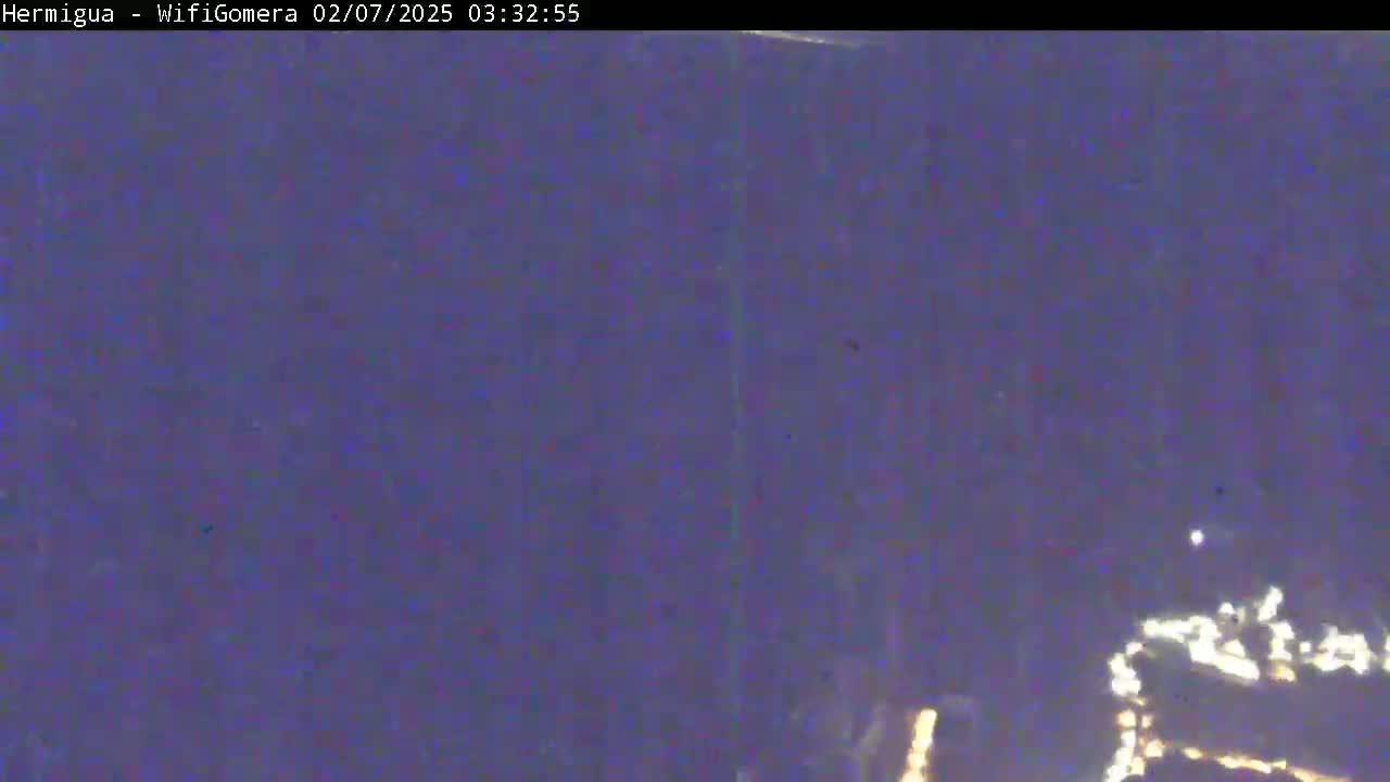 La Gomera ,Hermigua Live Cam - Santa Cruz de Tenerife, Canary Islands, Spain