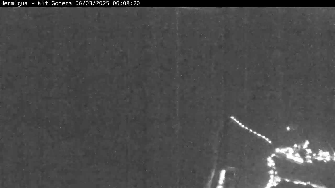 La Gomera ,Hermigua Live Cam - Santa Cruz de Tenerife, Canary Islands, Spain
