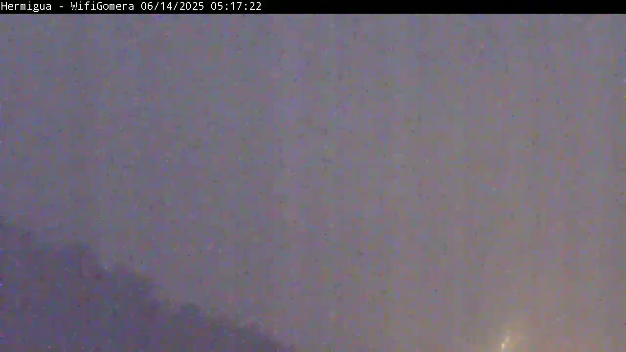 La Gomera ,Hermigua Live Cam - Santa Cruz de Tenerife, Canary Islands, Spain