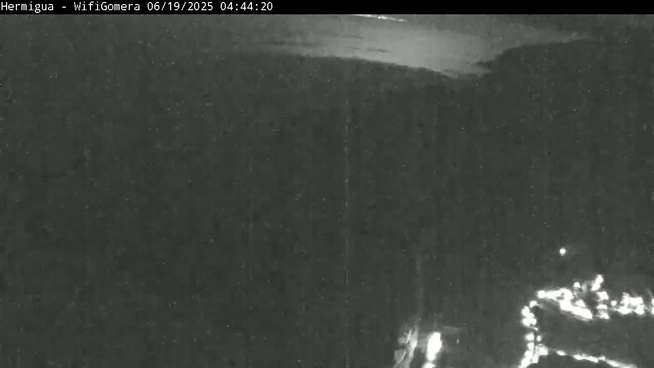 La Gomera ,Hermigua Live Cam - Santa Cruz de Tenerife, Canary Islands, Spain