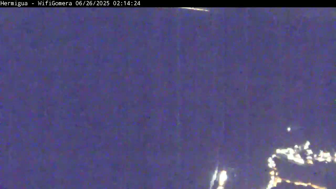 La Gomera ,Hermigua Live Cam - Santa Cruz de Tenerife, Canary Islands, Spain