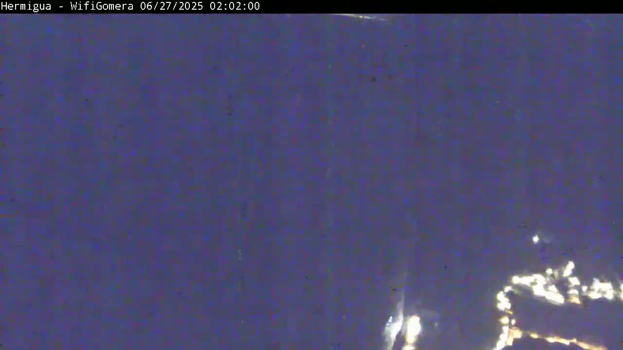 La Gomera ,Hermigua Live Cam - Santa Cruz de Tenerife, Canary Islands, Spain