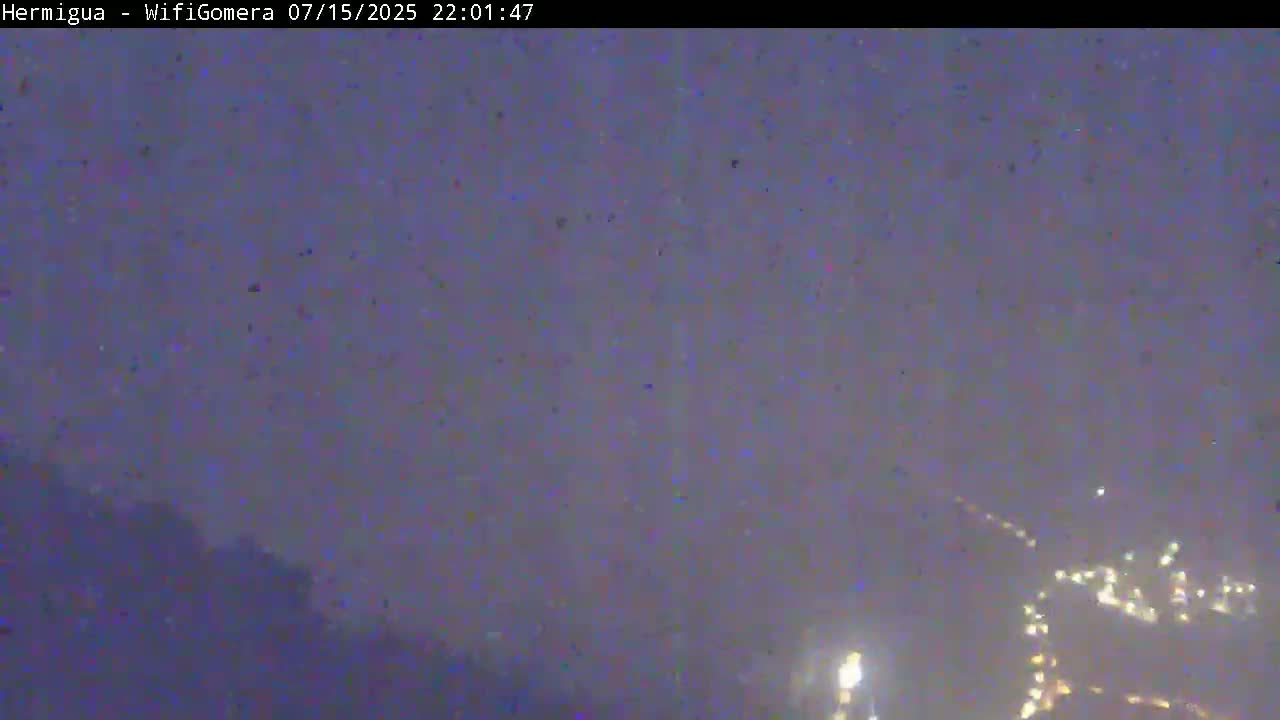 La Gomera ,Hermigua Live Cam - Santa Cruz de Tenerife, Canary Islands, Spain